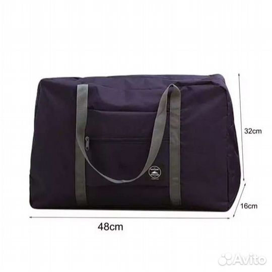 Синяя спортивная сумка для путешествий