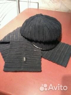 Кепка+ шарф на весну+осень