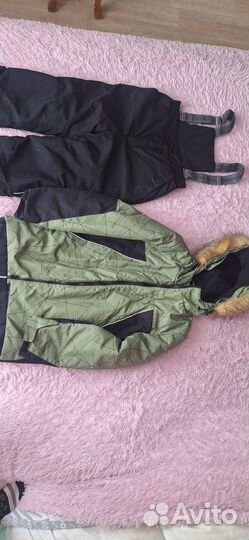Зимний костюм для мальчика размер 152