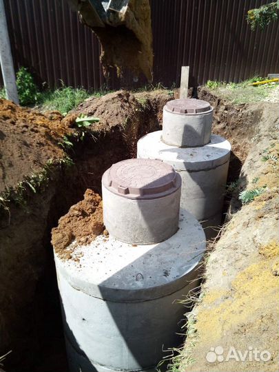 Канализация.Септик под ключ.Водопровод