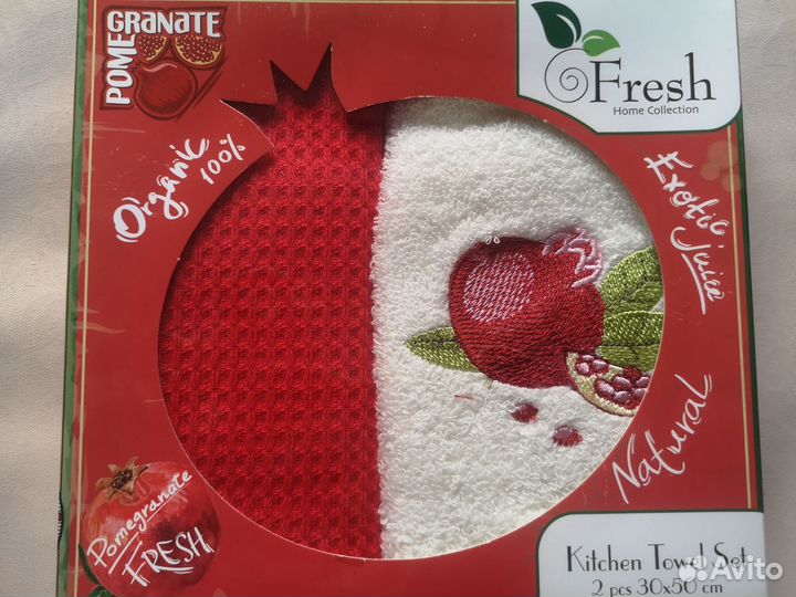 Новые кухонные полотенца и прихватки