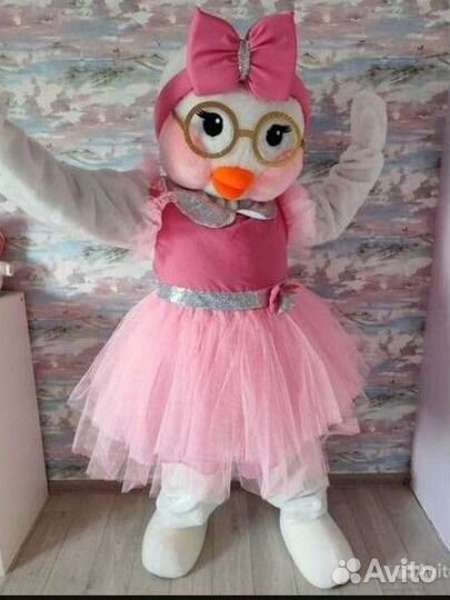 Экспресс поздравление/живаяоткрытка/Ростовая кукла