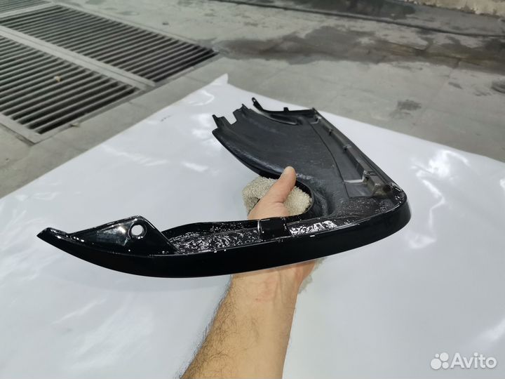 Диффузор заднего бампера М-тех BMW e60 5-я серия