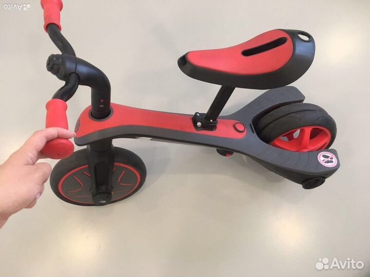 Беговел велосипед Globber Trike Explorer 2 в 1