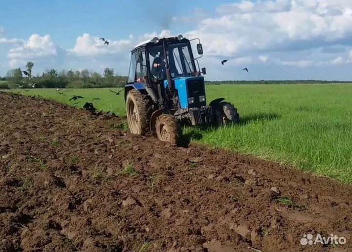 Вспашка земли