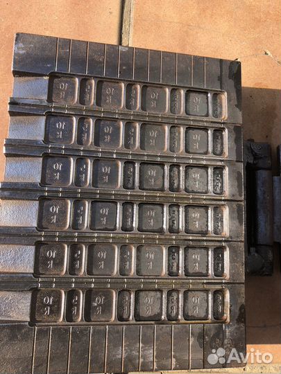 Форма для отливки грузов