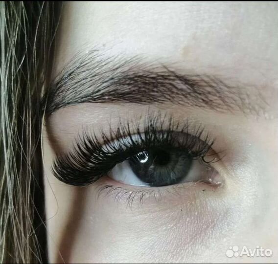 Наращивание ресниц на дому