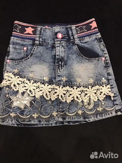 Шорты и юбки на девочку 110-122