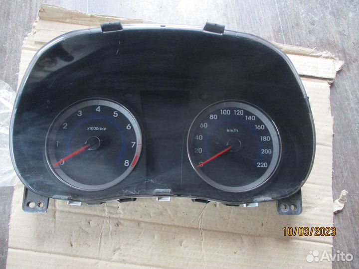 Панель приборов солярис 1 АКПП