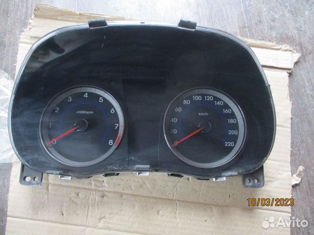 Панель приборов солярис 1 АКПП