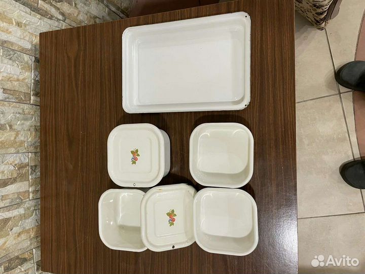 Эмалированная посуда СССР