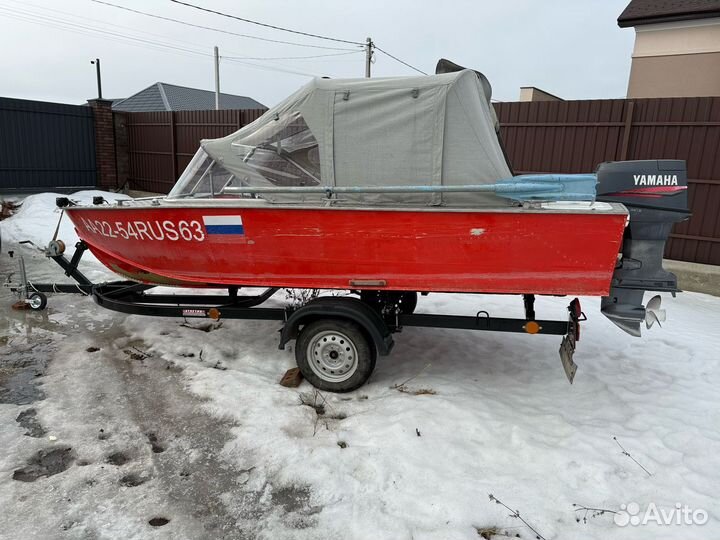 Прогресс 4 с мотором yamaha 40 VEO