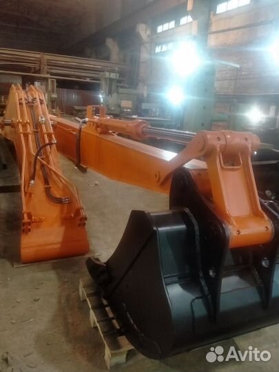 Удлиненное рабочее оборудование 16м на SY215