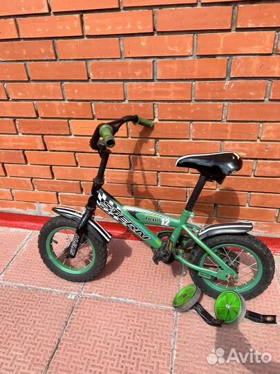 Детский велосипед 4 колесный