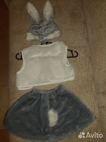 Костюм зайчика на девочку