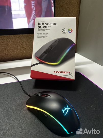 Игровая мышь hyperx pulsefire surge