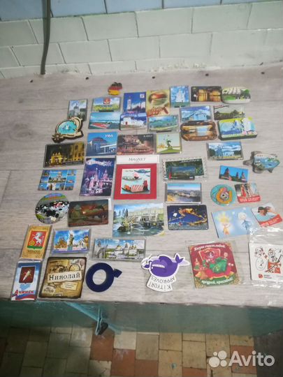 Магниты на холодильник 38 шт