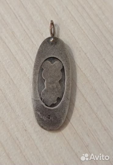 Кулон - подвеска Олимпийский мишка Олимпиада 80