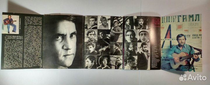 Набор открыток В. Высоцкий СССР 1987 г.в кино и на