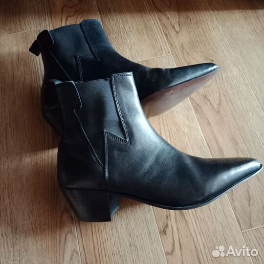 Казаки натуральная кожа 39