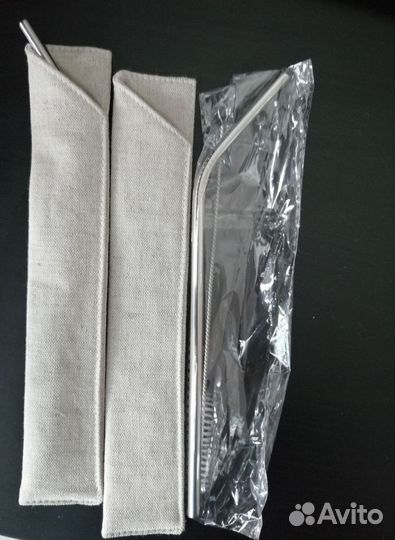 Многоразовые коктейльные трубочки