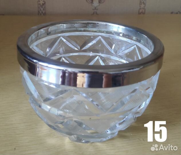 Хрусталь вазы, фужеры