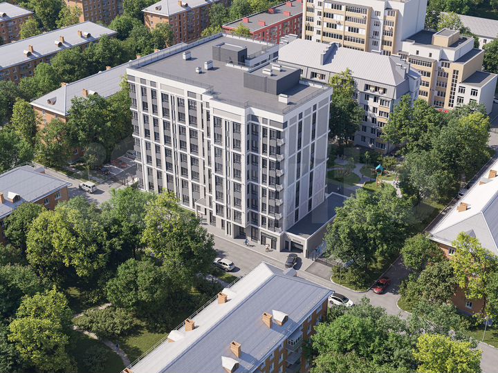 2-к. квартира, 47,8 м², 1/8 эт.