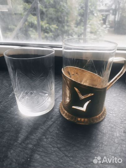 Стаканы СССР разные. Стаканы для подстаканников