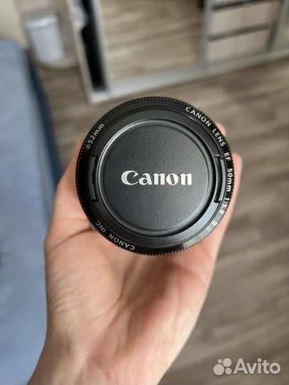 Объектив canon ef 50mm f 1 8 ii