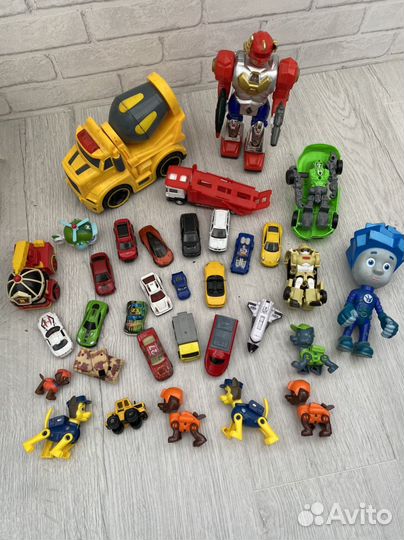 Детские машинки пакетом