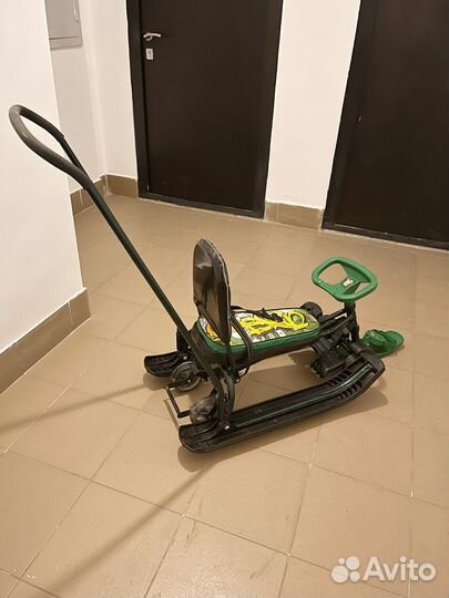Продам снегокат с колесиками Nika