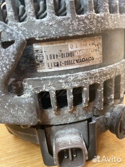 Генератор Камри 40/toyota camry 40 2,4 л