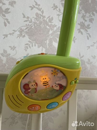 Детский электро мобиль на кроватку