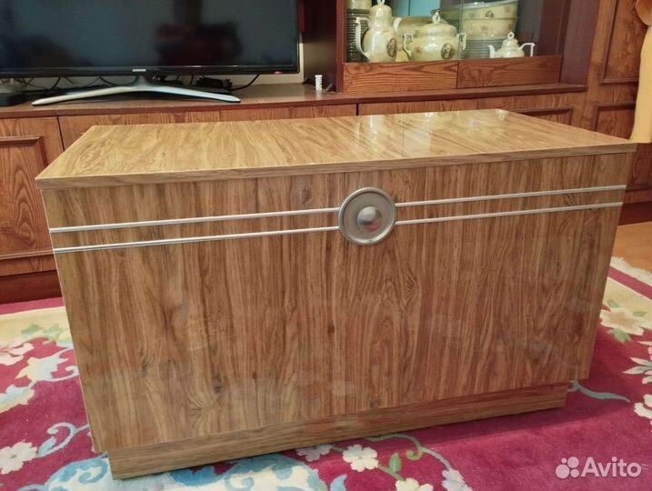 Зеркало напольное с тумбой