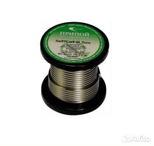 Припой с канифолью 100 гр. d-1.5 мм