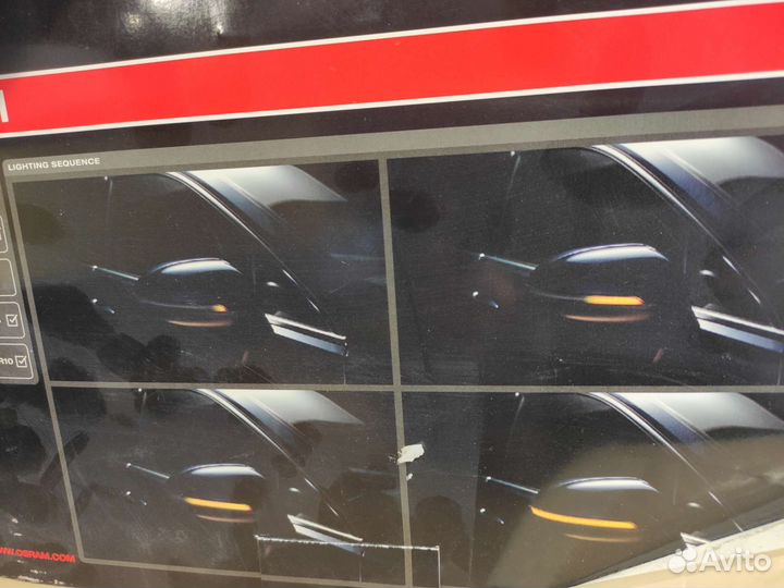 Динамические повторители поворотов на golf 8