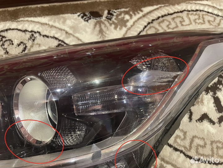 Фара левая kia ceed 3