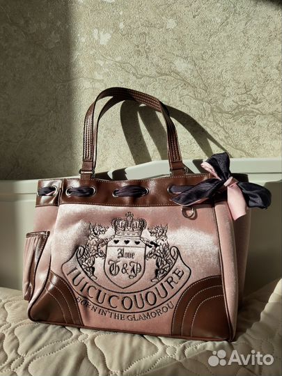 Juicy couture сумка розовая