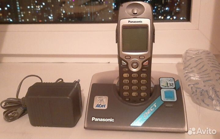 Стационарный радиотелефон Dect Panasonic KX-TCD50