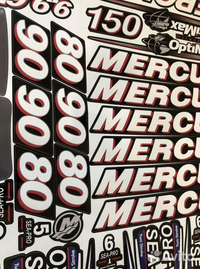 Наклейки для лодочного мотора Качественные плм
