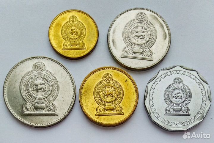 Шри ланка (набор монет)