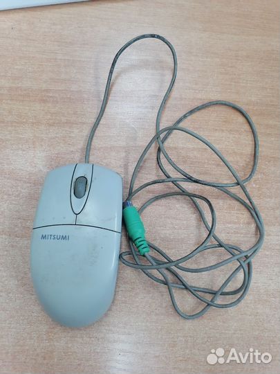 Mitsumi ECM-S6702, оптическая, проводная, PS/2