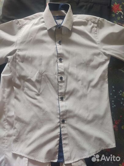 Рубашка для мальчика 140
