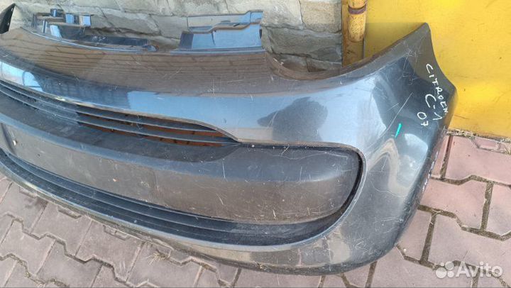 Бампер передний Citroen C1 2005-2014