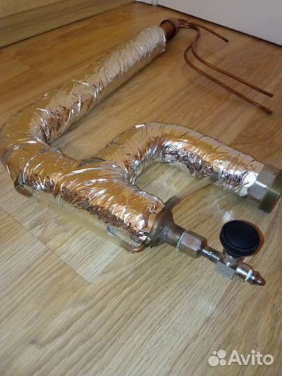 Ректификационная колонна, медная