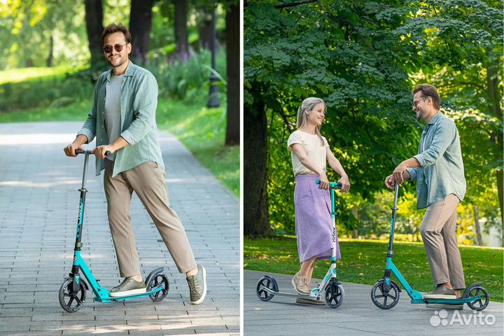 Самокат ridex Stealth 230-200мм Взрослый