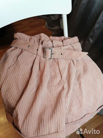 Шорты женские вельветовые