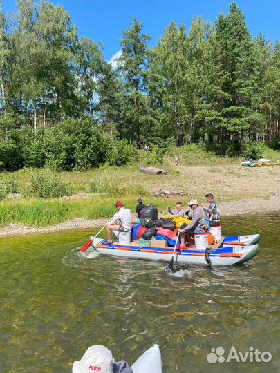 Сплав по реке белая