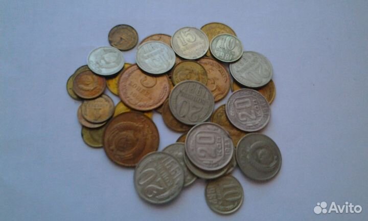 Монеты 1924-1990 гг