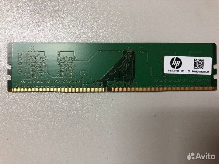 Память Micron DDR4 ECC dimm 8Gb PC43200 L47721-001